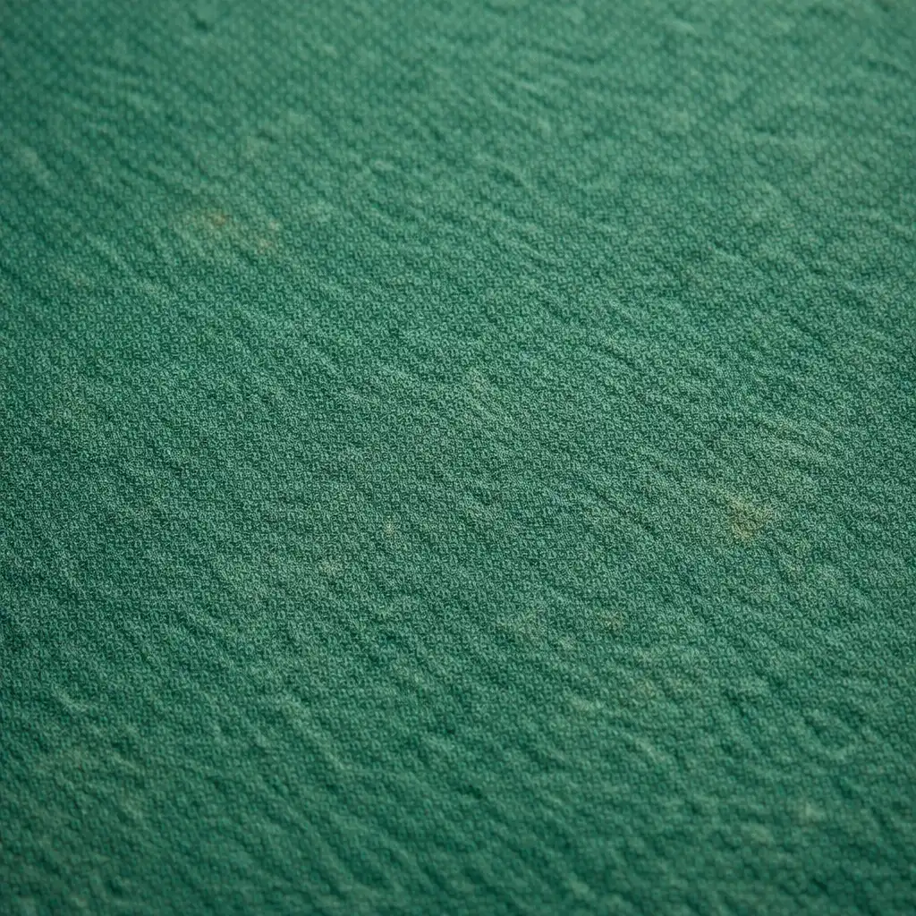 Macro photograph of poker table felt texture showing subtle colour variations and weave pattern